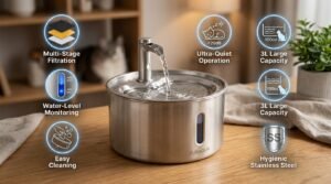 Best Water Fountain for Cats: A Complete24