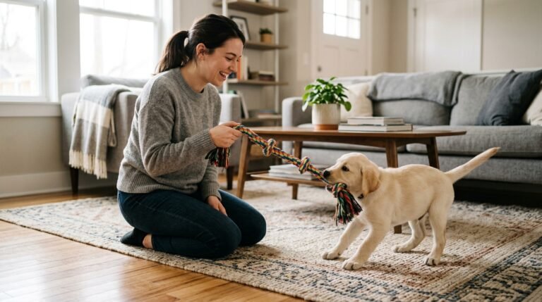 How to Train a Puppy Not to Bite