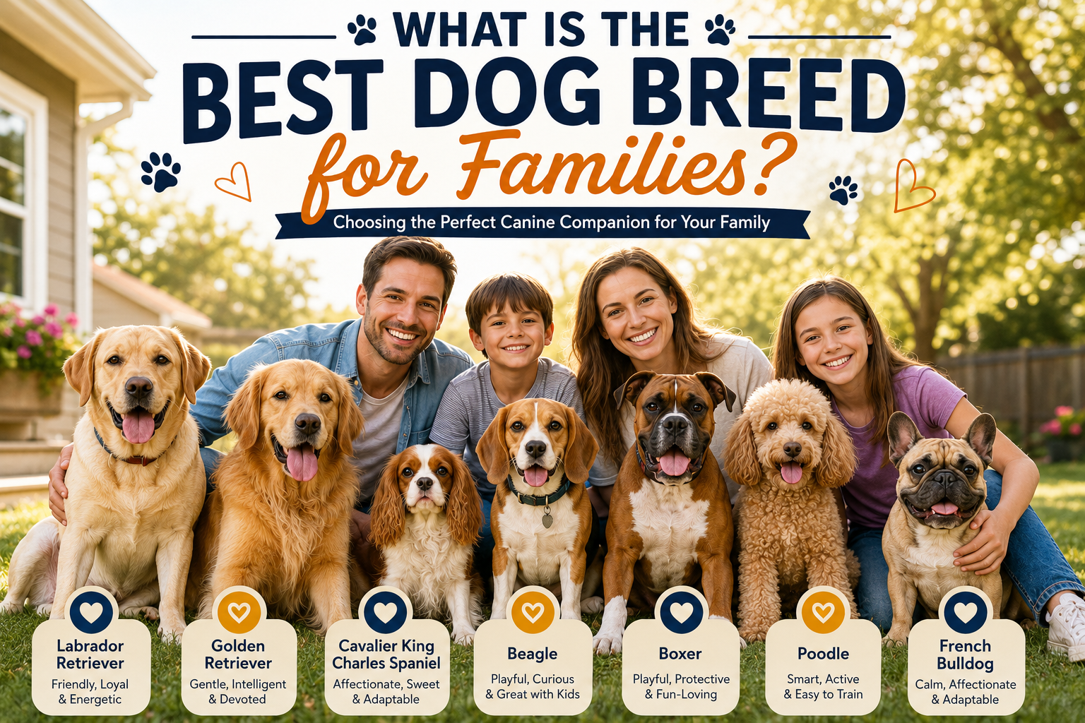 What Is the Best Dog Breed for Families? 10 Family-Friendly Dogs to Consider