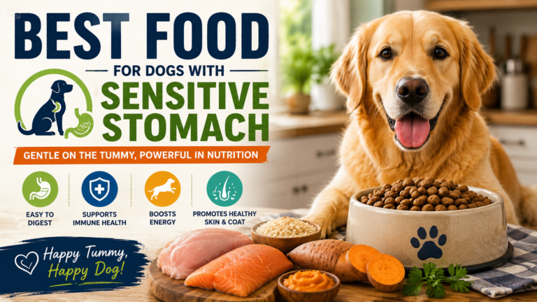 Best Food for Dogs with Sensitive Stomach