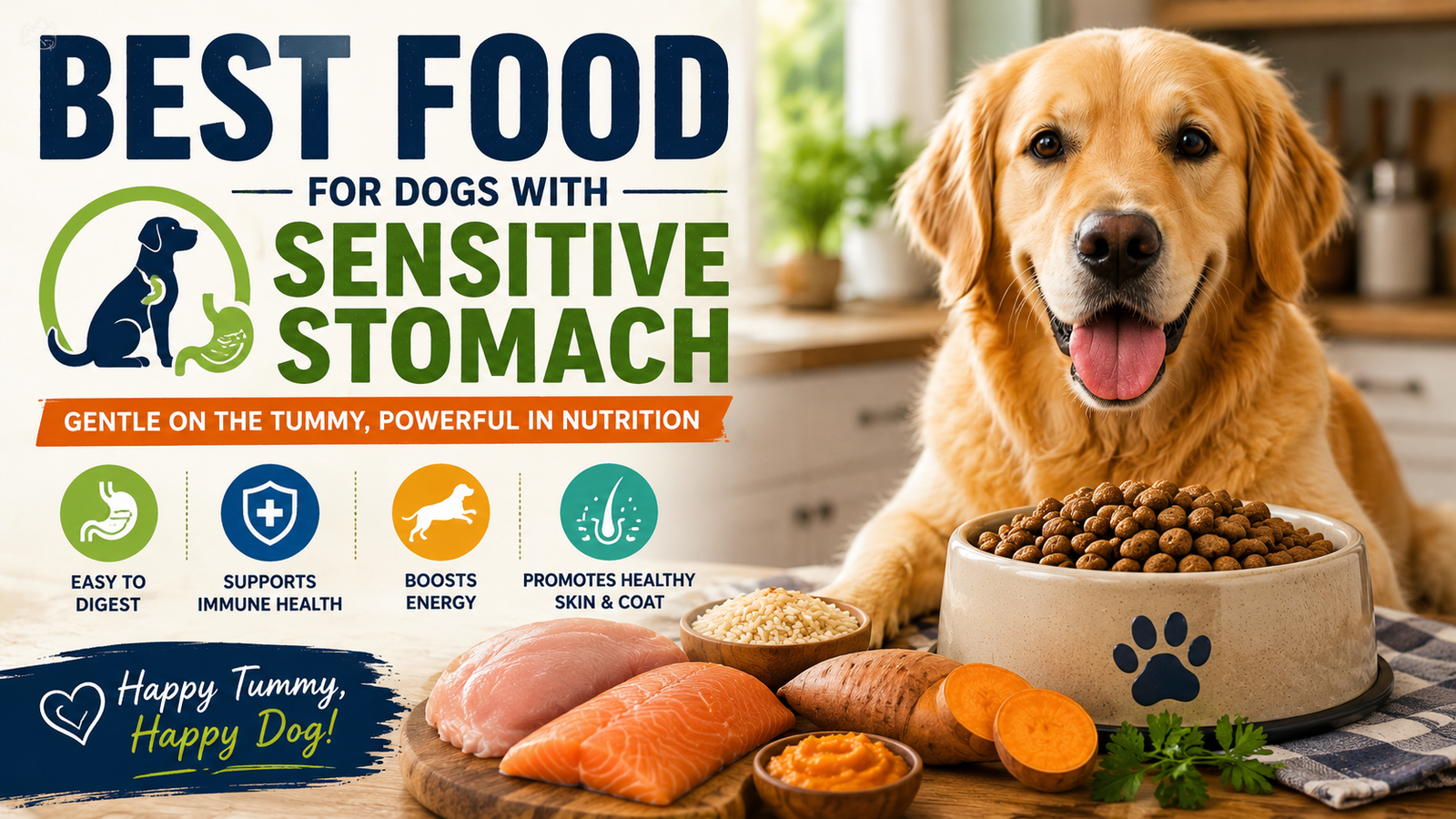Best Food for Dogs with Sensitive Stomach