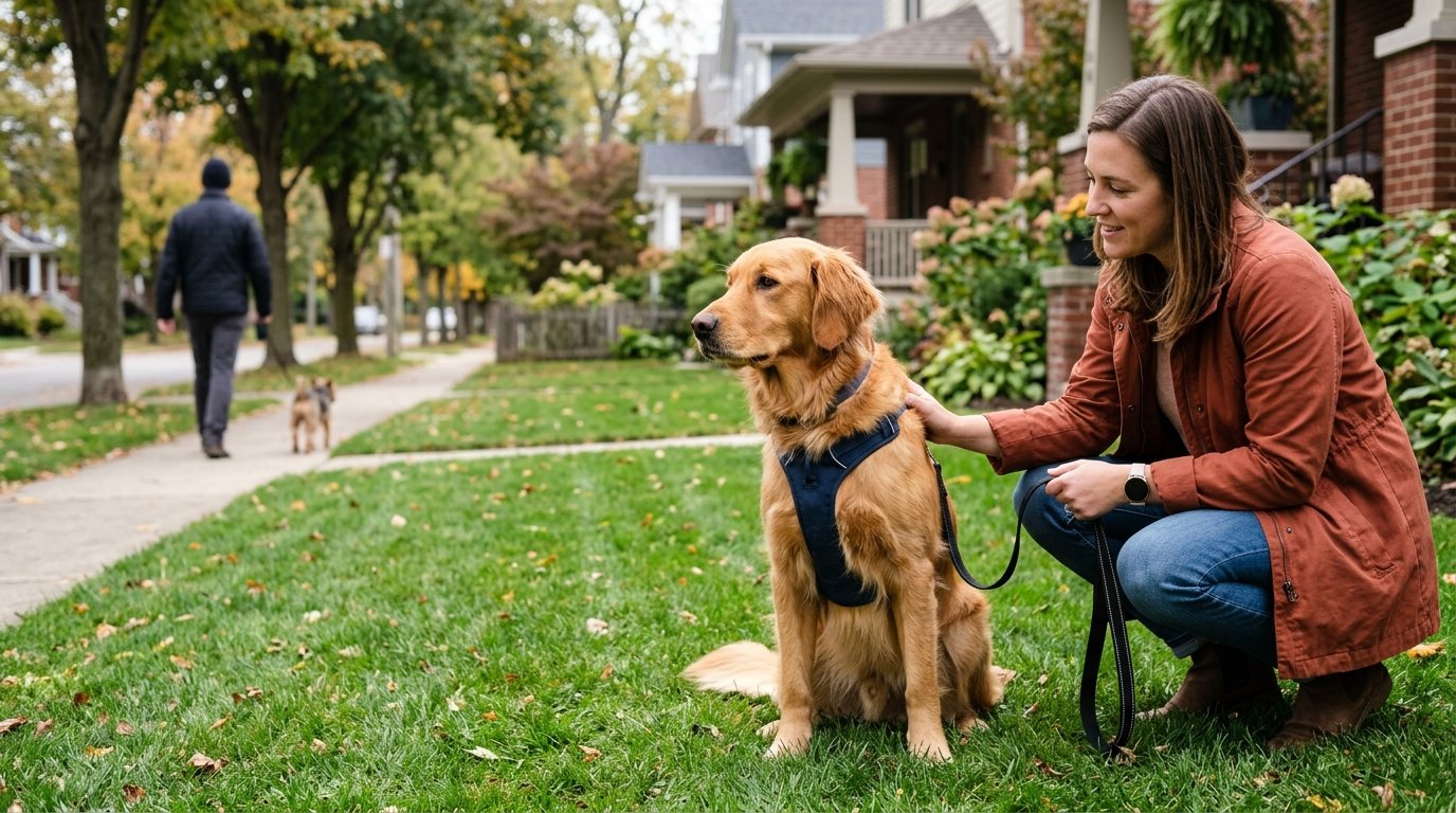 How to Stop a Dog From Barking at Strangers